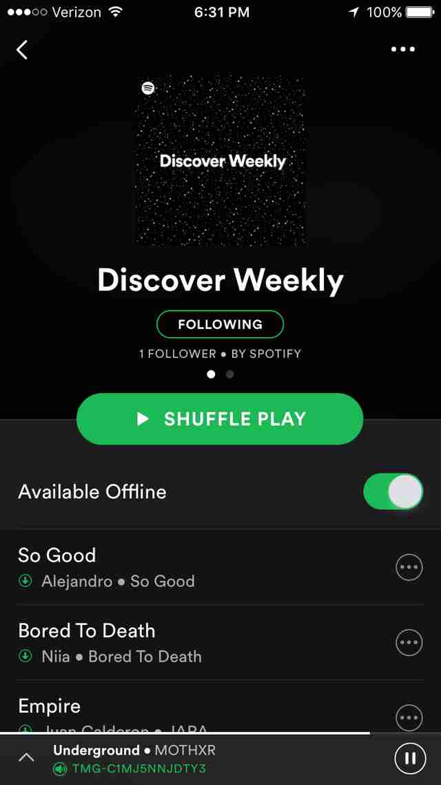 Spotify Will Not Download Playlist